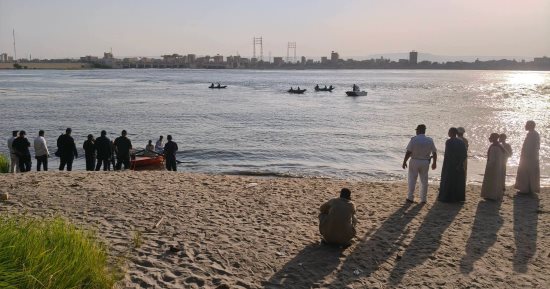 مصرع 3 شباب غرقا في نيل إسنا وإنقاذ رابع ونقله للمستشفى للعلاج