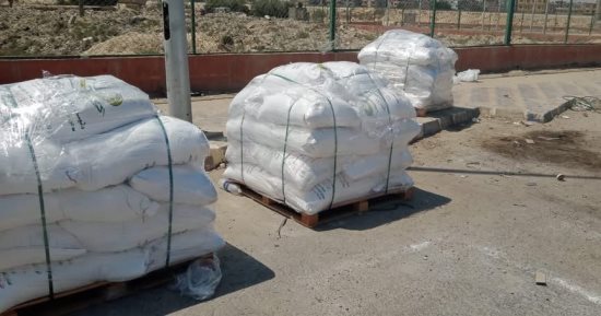 ضبط 19.4 طن سلع تموينية بدون فواتير في حملة مكبرة بشمال سيناء
