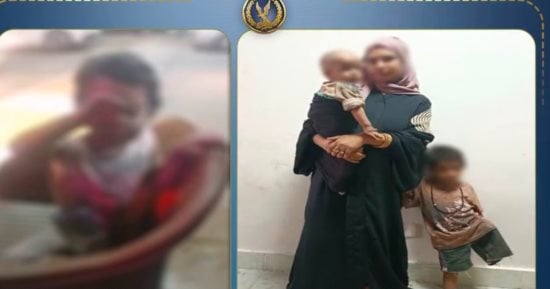 ضبط سيدة حرقت وجه طفلتها واستغلتها في التسول بالشوارع.. فيديو   