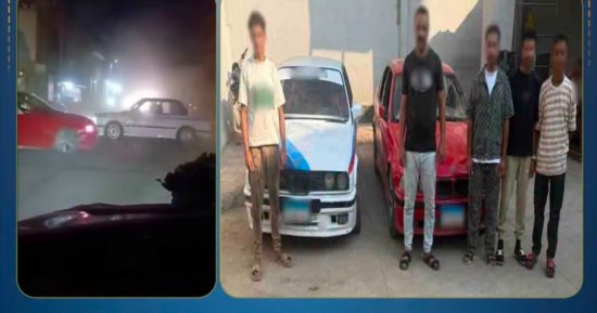 الداخلية تضبط المتهمين بالاستعراض بسيارتين بموكب زفاف بالشرقية.. فيديو