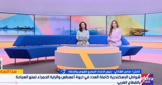 رئيس اتحاد الغوص والإنقاذ: الراية الحمراء تعنى منع السباحة تمامًا