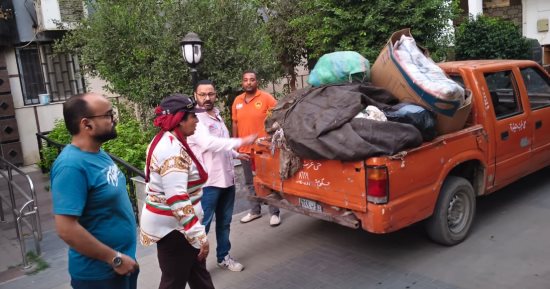 محافظ الدقهلية يتابع حملة حي غرب المنصورة للتصدي لظاهرة "النباشين"