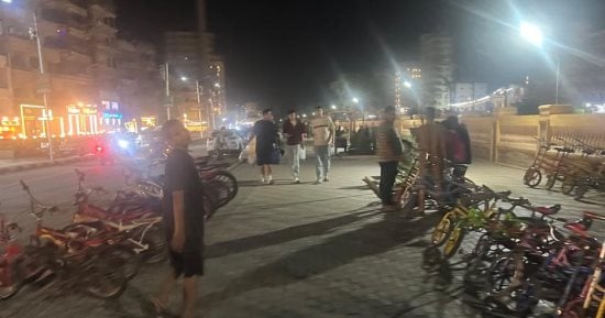 توافد المواطنين على المتنفسات الحضارية الجديدة بالدقهلية للتنزه.. صور