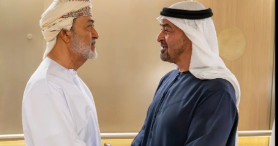 سلطان عُمان يلتقى محمد بن زايد فى أبو ظبى