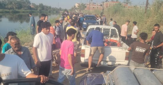 مصرع زوجين غرقا في مياه رشاح بالشرقية
