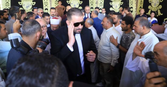 وفد من حزب الجبهة الوطنية يزور أسر ضحايا حادث الدواويس فى الشرقية