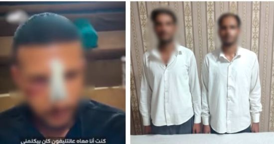 ضبط المتهمين بضرب شخص لوقوفه أسفل منزلهم فى دمياط   