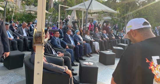 افتتاح بازار صعيد مصر بحضور وزيرة التنمية المحلية ورئيسة القومى للمرأة