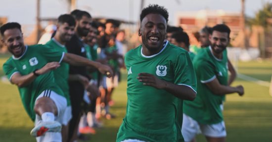 علي سليمان ينتظم في مران المصري استعداداً لسموحة بالدوري