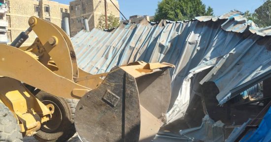 حملة مكبرة بحى ثالث الإسماعيلية ورفع الإشغالات والتعديات بشارع صبرى مبدى