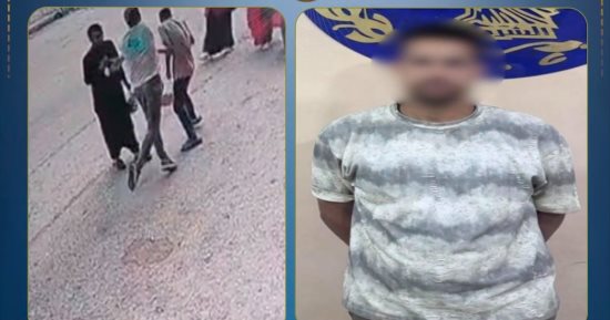 الداخلية تضبط المتهم بضرب شخص من ذوي الهمم بسبب معاكسة سيدة.. فيديو