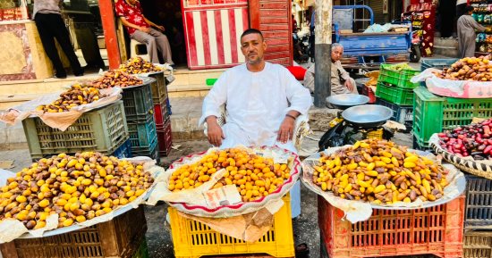 موسم الخير يبدأ بجني البلح وبيعه خلال أغسطس وسبتمبر في قنا.. صور
