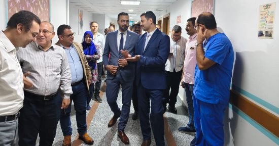 وكيل صحة سوهاج  يتفقد مركز القلب لمتابعة الخدمات الصحية المقدمة للمرضى
