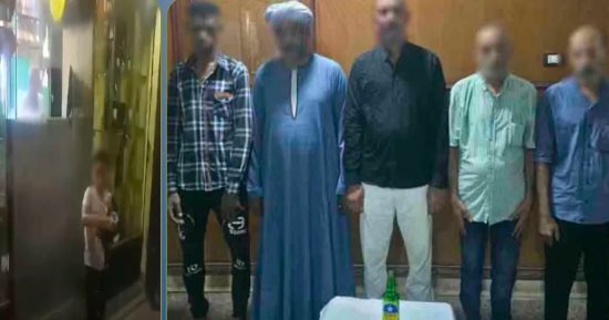 ضبط المتهمين ببيع زجاجة مواد كحولية لطفل في الأقصر.. فيديو