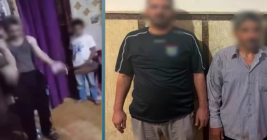 ضبط المتهم بالتعدي على أرملة شقيقه لطردها من المنزل