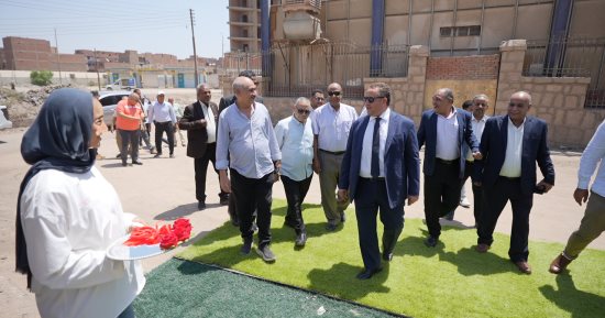 افتتاح المرحلة الثانية من إنشاءات نادى نقابة المهندسين بكوم إمبو