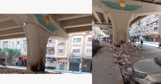 رفع تجمعات القمامة بـ9 مناطق فى الجيزة استجابة لشكاوى المواطنين