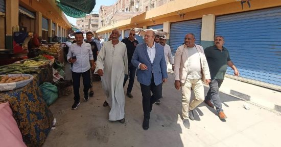 نائب محافظ الجيزة: لا عودة للإشغالات والعشوائية بموقع سوق الصف القديم