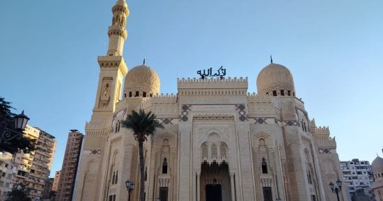 أشهر المساجد بالإسكندرية.. مسجد أبو العباس المرسي بعد تطويره