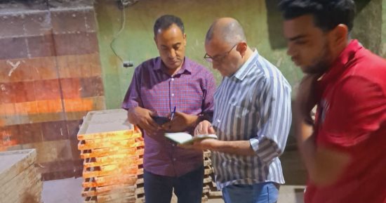تحرير مخالفات وتموينية وضبط كميات دقيق مدعم فى حملات بالدقهلية