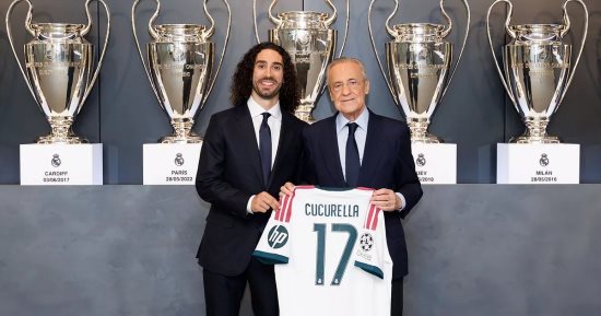 ريال مدريد يقدم لاعبه مارك كوكوريا بالقميص 17.. صور