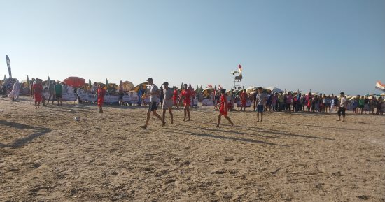 دعما للمواهب.. الشباب والرياضة بدمياط تطلق بطولة كرة القدم الشاطئية في رأس البر