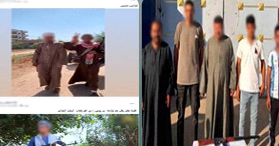 ضبط صانع محتوى للقيام بمشاهد تمثيلية بالسلاح.. فيديو