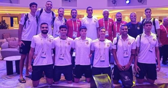  منتخب رجال الطائرة يواجه اليونان فى ألعاب البحر المتوسط