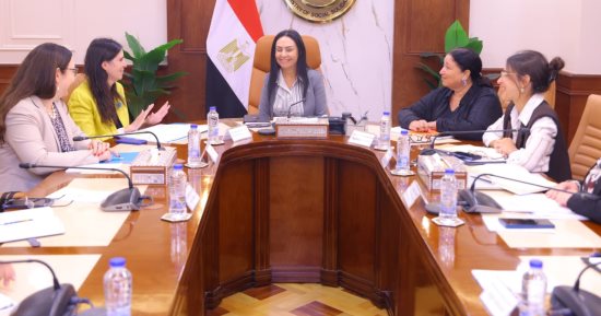 وزيرة التضامن تبحث مع منظمة اليونيسف تطوير الخدمات والبرامج المقدمة للأطفال