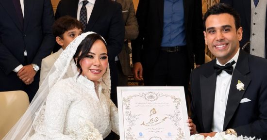 زفاف وكيل النائب العام محمد جمال أبو زيد والمهندسة هدير حازم عبد الشافى