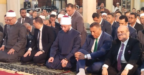بحضور وزير الأوقاف.. نقل شعائر صلاة الجمعة من مسجد ناصر ببنها