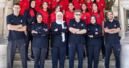 ناشئات الطائرة أمام الجزائر فى ختام البطولة العربية