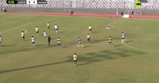 الاتصالات «WE» يتقدم على الإسماعيلى بثنائية فى الشوط الأول بدورى المحترفين