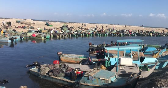 إغلاق بحيرة البردويل أمام الصيد مؤقتًا بسبب سوء الأحوال الجوية
