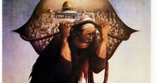 جمل المحامل.. حكاية لوحة حملت القدس على ظهر رجل فلسطيني
