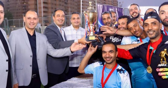 عمرو عثمان يشهد دوري رياضي للمتعافين من الإدمان بالإسكندرية ويكرم الفريق الفائز