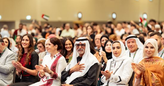 وزير التسامح يشارك أبناء الجالية الفلسطينية الاحتفاء بثقافتهم وتراثهم فى الإمارات