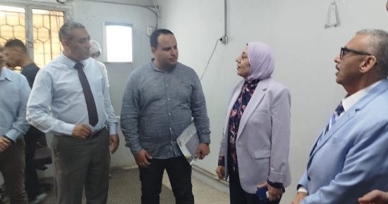 بدء أعمال الكشف الطبي على الطلاب الجدد بجامعة بنها للعام الجديد