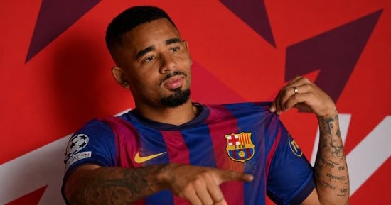 مشاركة جيسوس وجافي في تدريبات برشلونة