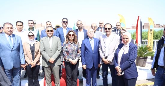 منال عوض ومحافظا القاهرة والقليوبية يفتتحون تطوير كوبري الأميرية