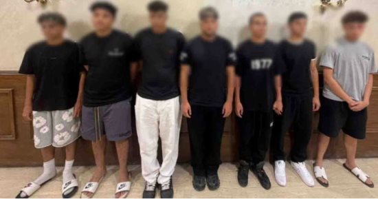 ضبط المتهمين بالتشاجر داخل كمبوند بسبب معاكسة فتاة