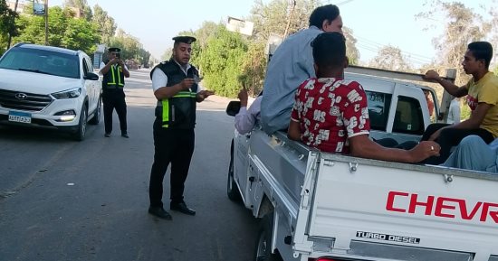 حملة مرورية مكبرة بمدن الشرقية لضبط الحركة المرورية
