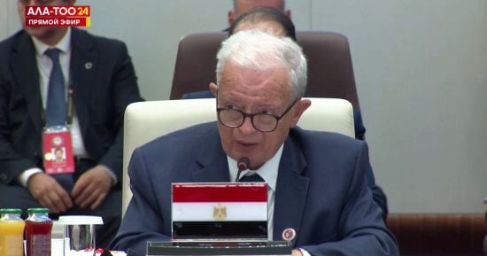 نائب رئيس الوزراء للشؤون الاقتصادية يلقي كلمة مصر أمام قمة منظمة شنغهاي للتعاون