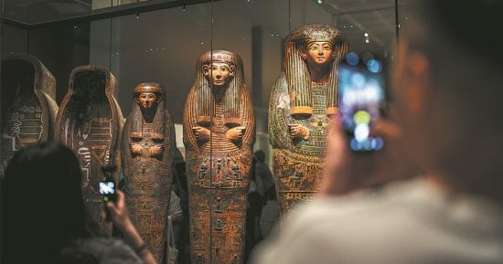 معرض مصر القديمة كنوز من المتاحف المصرية يستقطب 670 ألف زائر فى الصين