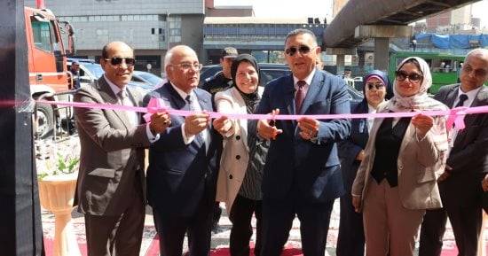محافظ القليوبية يفتتح أول معارض «أهلًا مدارس» بشبرا الخيمة.. صور