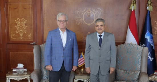 الفريق أسامة ربيع يبحث سبل التعاون مع القائم بأعمال السفير الأمريكي بالقاهرة