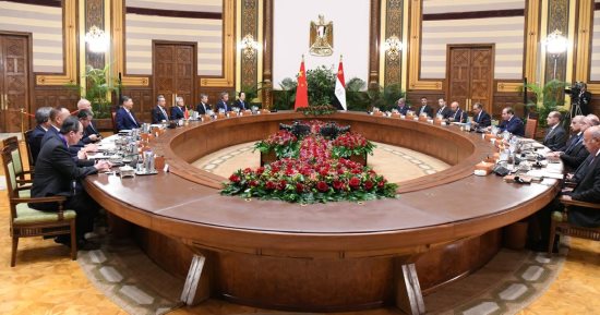 مصر والصين: دعم حق الدول النامية في المشاركة العادلة في صنع القرار الاقتصادي والسياسي