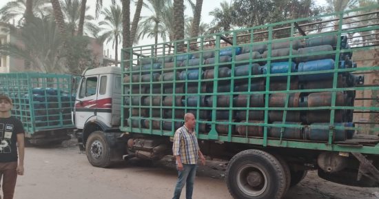 حملات لـ"تموين القاهرة" تضبط سيارة تهرب 400 اسطوانة غاز