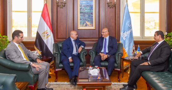 محافظ الإسكندرية يستقبل رئيس نادي القضاة لبحث سبل تعزيز التعاون المشترك 