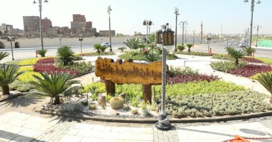 تعديل حركة المرور وتطوير محيط مسجد السيدة عائشة وسور مجرى العيون